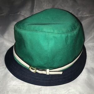 Coach Fedora with leather band